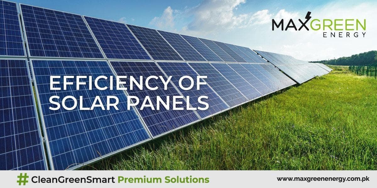 Efficiency of Solar Panels