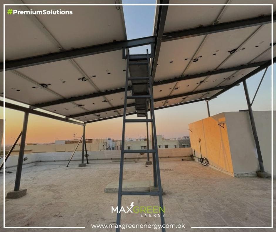 MaxGreen solar installation